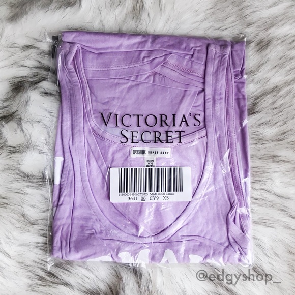 PINK Victoria's Secret Tops - PINK VS | Super Soft Beach Cheeky Cropped Tank